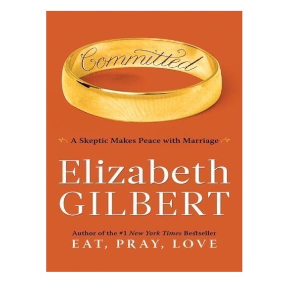 🌸$10 Committed by Elizabeth Gilbert Hardcover Book - Picture 1 of 11